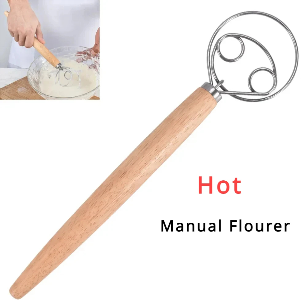 Immersion Hand Blender Set - Cake Tools Dough Whisk Stainless Steel