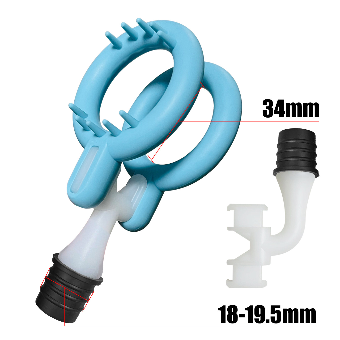 Men's Soft Silicone L-Shaped R - Home Appliances review and price