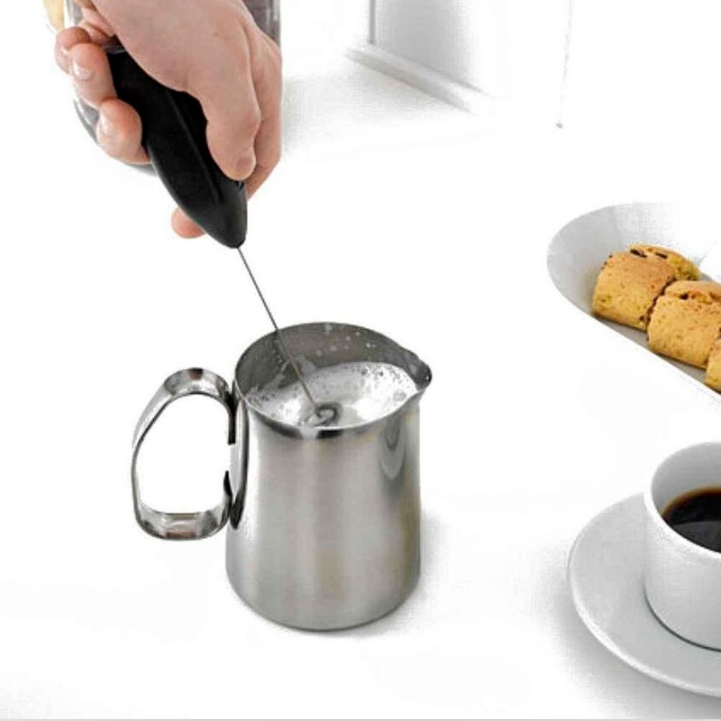 Wireless Milk Foamer Coffee Wh - Electric Milk Frother Handheld review and price