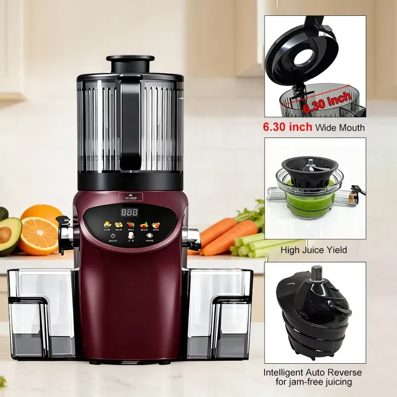High-end Electric 6.30inch Ext - Electric Slow Juicer Cold Press review and price