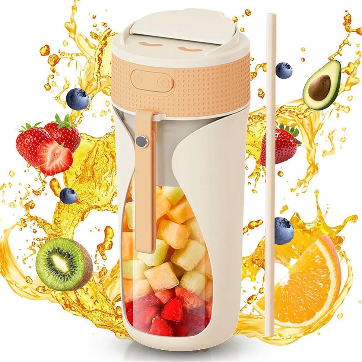 Portable Blender Cup 450ml Mul - Portable Blender Usb Rechargeable review and price
