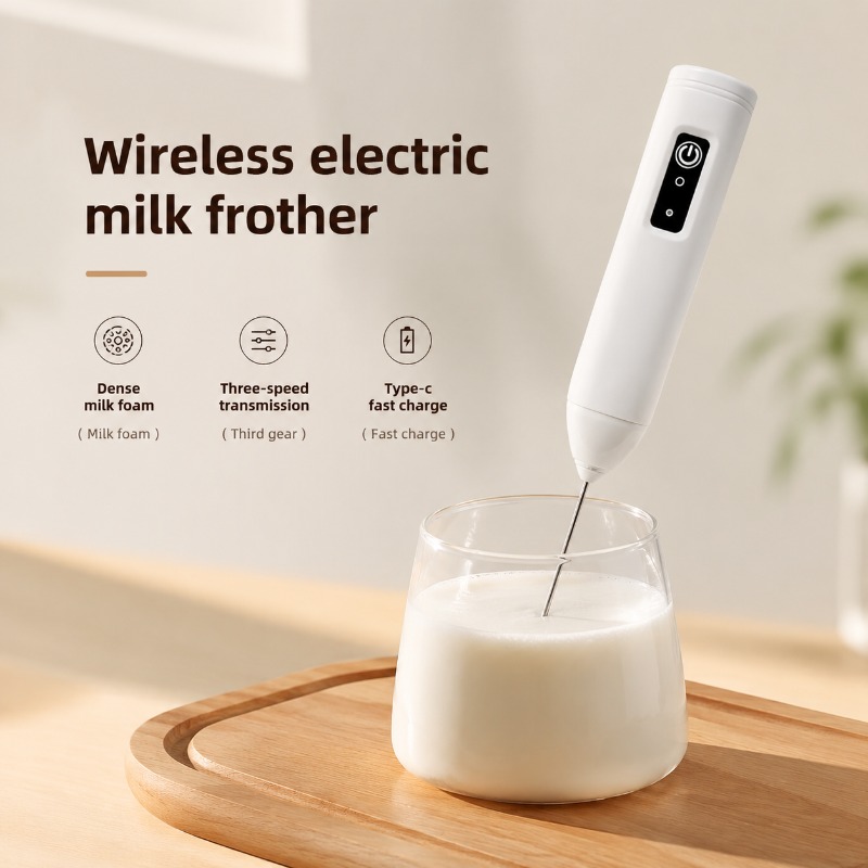 Electric Milk Frother + Egg Be - Electric Milk Frother Handheld review and price
